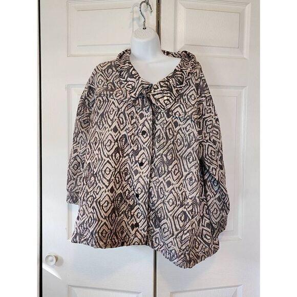 NYDJ Diamond Wood Trench - Picture 11 of 11